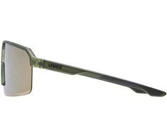 Akiniai Uvex ramp olive matt / mirror auksinis
