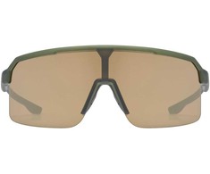 Akiniai Uvex ramp olive matt / mirror auksinis