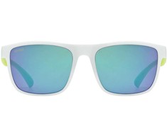Akiniai Uvex rookie baltas-lime mat / mirror žalias