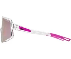 Akiniai Uvex sequenze clear / mirror pink