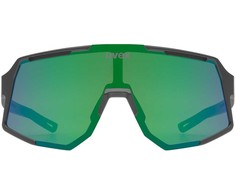 Akiniai Uvex sequenze juodas matt / mirror žalias