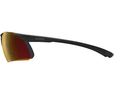 Akiniai Uvex slade juodas matt / mirror red