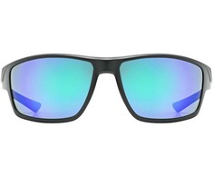 Akiniai Uvex sportstyle 230 juodas mat / mirror žalias