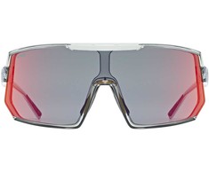 Akiniai Uvex sportstyle 235 smoke transparent / mirror red
