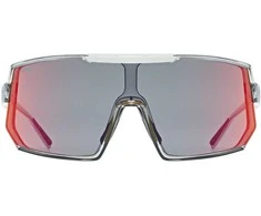 Akiniai Uvex sportstyle 235 smoke transparent / mirror red