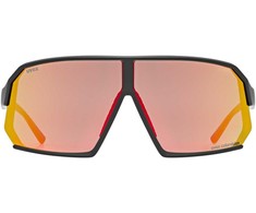 Akiniai Uvex sportstyle 237 CV juodas mat / racy red