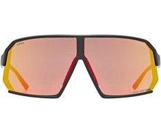Akiniai Uvex sportstyle 237 CV juodas mat / racy red