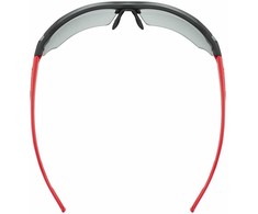 Akiniai Uvex Sportstyle 802 variomatic juodas red baltas / smoke