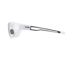 Akiniai Uvex Sportstyle 806 Variomatic baltas / smoke