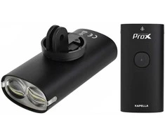 Apšvietimo komplektas ProX Kapella 1600Lm + Ara I 50Lm Powerbank Ring Safe+Memory USB
