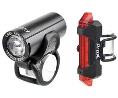 Apšvietimo komplektas ProX Pictor CREE 350Lm + 10Lm USB juodas