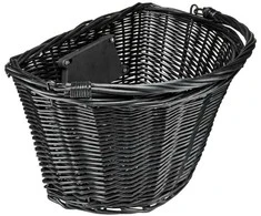 Azimut Acs Krepšelis priekiui Azimut Wicker NEW laikiklis 35x26x22cm juodas