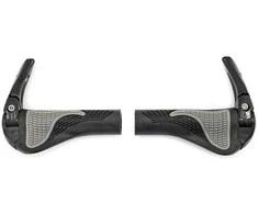 Azimut Acs Vairo rankenėlės Azimut Ergo + Bar-Ends adjustable Alu 140mm juodas-pilkas