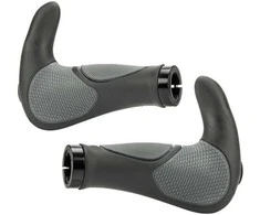 Azimut Acs Vairo rankenėlės Azimut Ergo + Bar-Ends 140mm juodas-pilkas