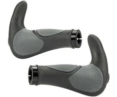 Azimut Acs Vairo rankenėlės Azimut Ergo + Bar-Ends 140mm juodas-pilkas