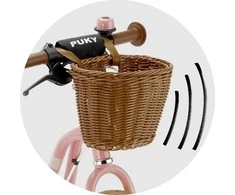 Balansinis dviratukas PUKY LR XL Br Classic retro-rose