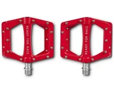 Pedalai RFR Flat RACE Alu raudona