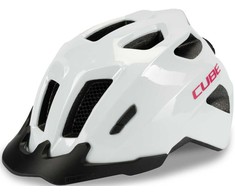 Cube Acc Šalmas Cube FINK flashwhite'n'pink-M (52-57)