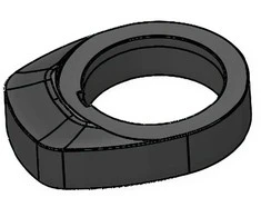 Cube Acc Vairo kolonėlės tarpinė Acros MTB 10mm