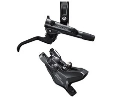 Diskiniai stabdžiai galiniai Shimano DEORE BL/BR-M6100(L) resin J-Kit juodas