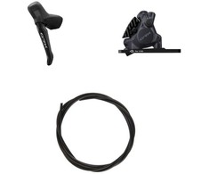 Stabdžių pavarų rankenėlė su hidrauliniais stabdžiais Shimano BL-RS717-L / BR-RX410 GRX Di2