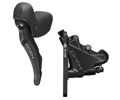 Diskiniai stabdžiai priekiniai Shimano GRX ST-RX600(L) + BR-RX400(F)