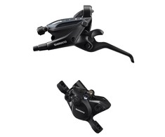 Diskiniai stabdžiai priekiniai Shimano ST-EF505(L)/BR-MT200 3-speed
