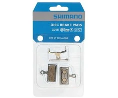 Diskinių stabdžių kaladėlės Shimano G04TI Metal