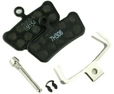 Diskinių stabdžių kaladėlės SRAM Trail/Guide/G2 organic with steel backplate