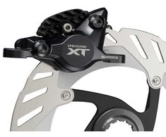 Diskinių stabdžių suportas Shimano XT BR-M8200 2-piston Metal w/Fin