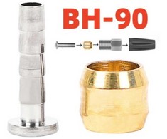 Diskinių stabdžių žarnelės tvirtinimo elementai ProX for Shimano BH-90 (10pcs.)