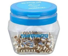 Diskinių stabdžių žarnelės tvirtinimo elementas Shimano olive for SM-BH59/SM-BH90 (100 vnt.)