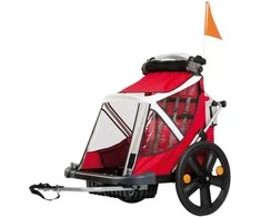 Dviračio priekaba Bellelli B-travel red