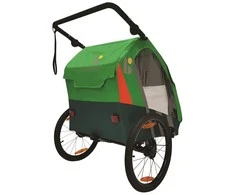 Dviračio priekaba Bellelli Trailblazer for kids žalias
