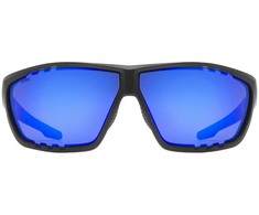 Akiniai Uvex sportstyle 706 juodas matt / mirror mėlynas