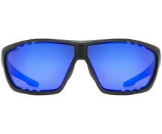 Akiniai Uvex sportstyle 706 juodas matt / mirror mėlynas
