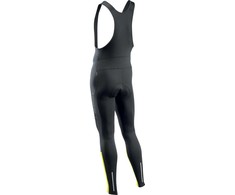 Dviratininko kelnės su petnešomis Northwave Fast 2 MS juodas-yellow fluo-XL
