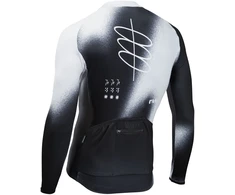 Dviratininko marškinėliai Northwave Blade L/S juodas-light pilkas-M