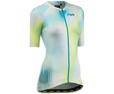Dviratininko marškinėliai Northwave Blade WMN S/S žalias-matcha-M