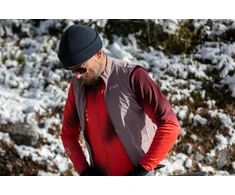 Dviratininko marškinėliai Northwave Blade L/S lava red-bordeaux-XL