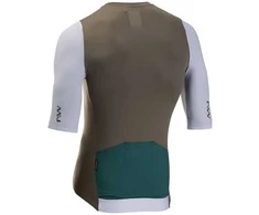 Dviratininko marškinėliai Northwave Extreme EVO S/S sand-ice pilkas-L