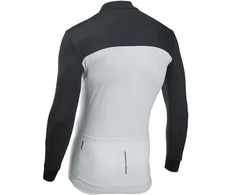 Dviratininko marškinėliai Northwave Force 2 Full Zip L/S light pilkas-juodas-L