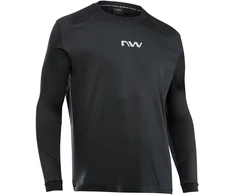 Dviratininko marškinėliai Northwave Sharp L/S juodas-M
