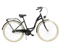 Dviratis AZIMUT City Lux 28" 2025 juodas-cream
