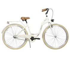 Dviratis AZIMUT City Lux 28" 2025 light cream