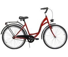 Dviratis AZIMUT Classic 26" 2025 bordo