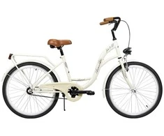 Dviratis AZIMUT Julie 24" 2025 light cream