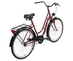 Dviratis AZIMUT Retro 26" 2025 bordo