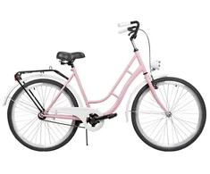 Dviratis AZIMUT Retro 26" 2025 light pink