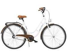 Dviratis AZIMUT Retro 28" 2025 baltas